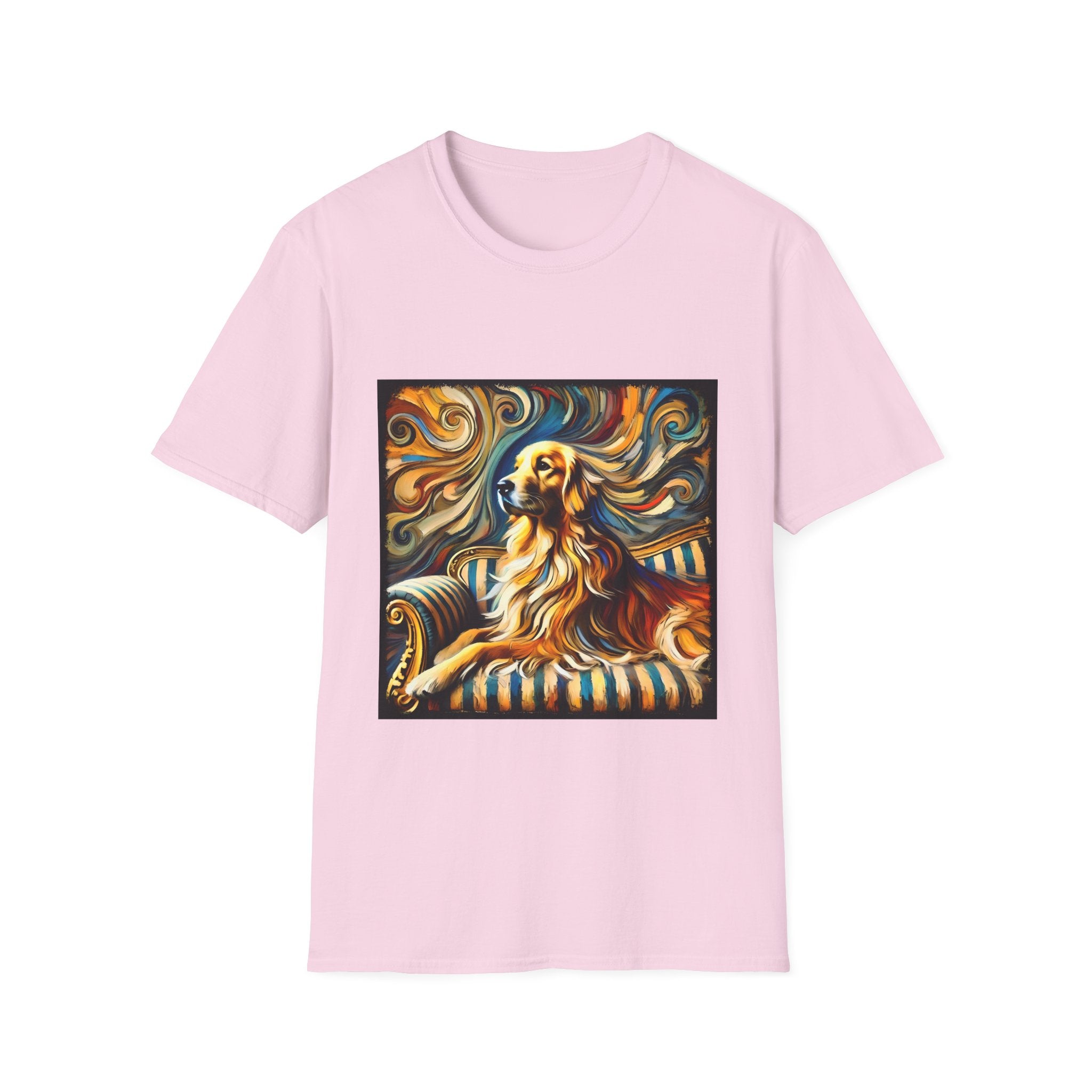 Golden Retriever Shirt | Warm Swirl Dog Lover Tee