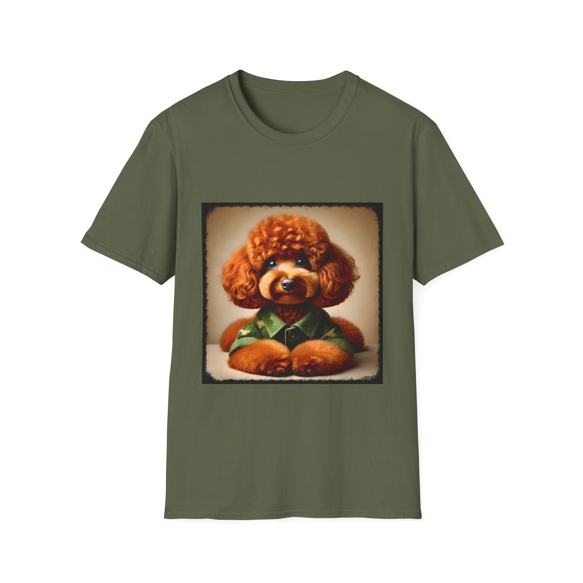 Poodle Tactical Babe | Unisex Dog T-Shirt