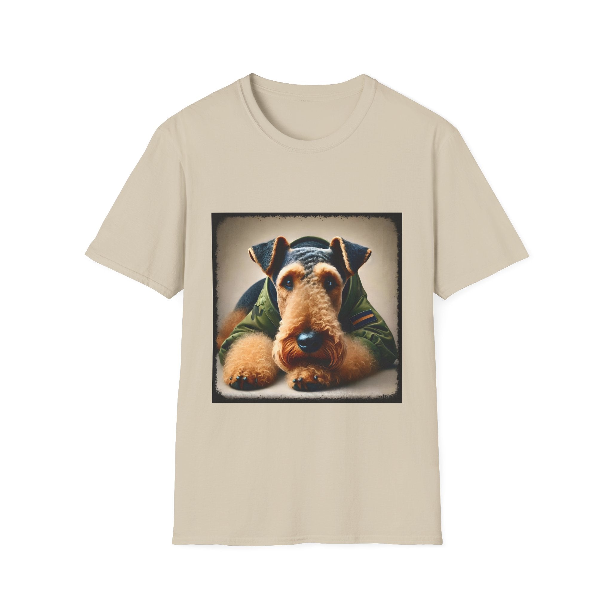 Airedale Terrier Shirt | Camo Cutie Dog Lover Tee