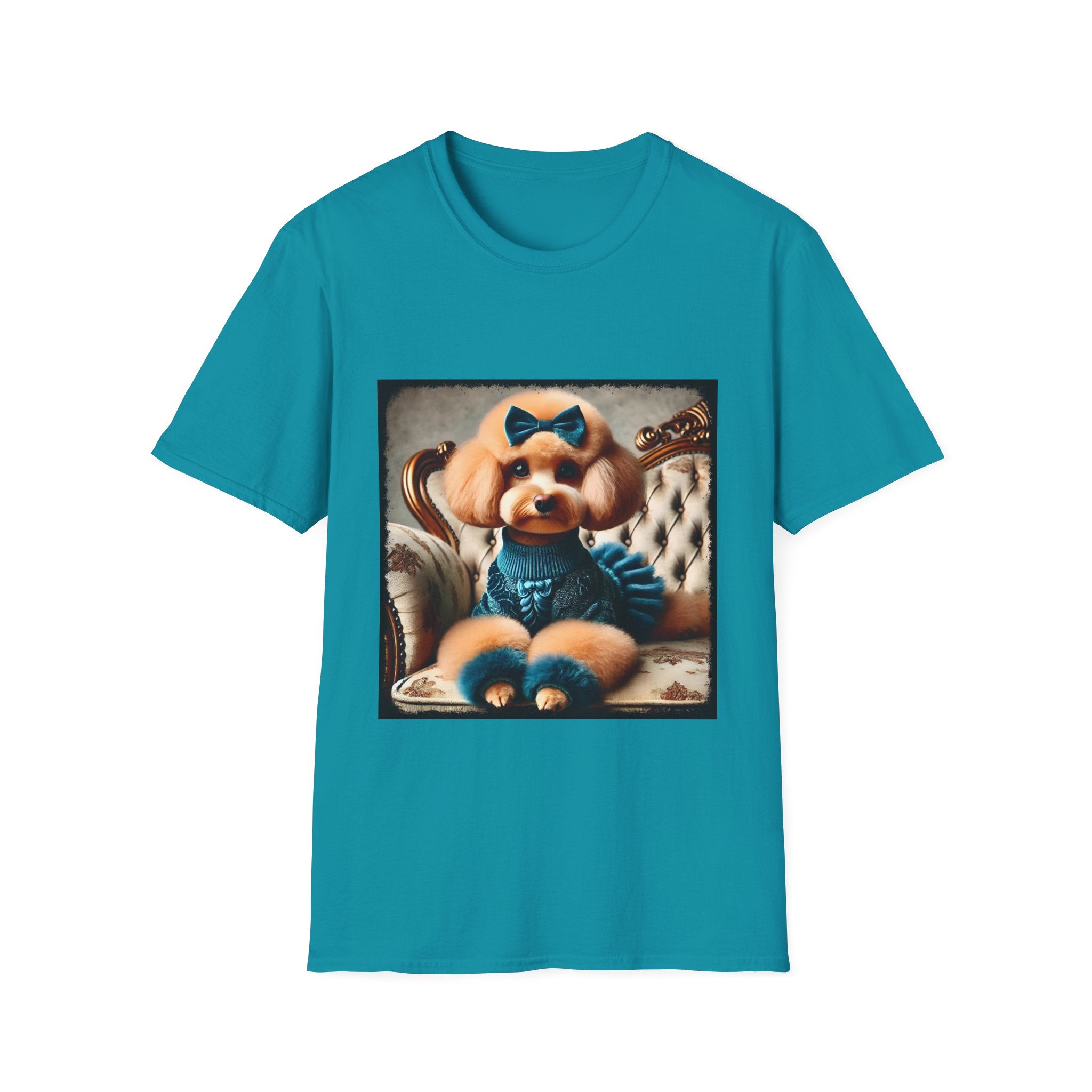 Poodle Trendy Tail | Unisex Dog T-Shirt