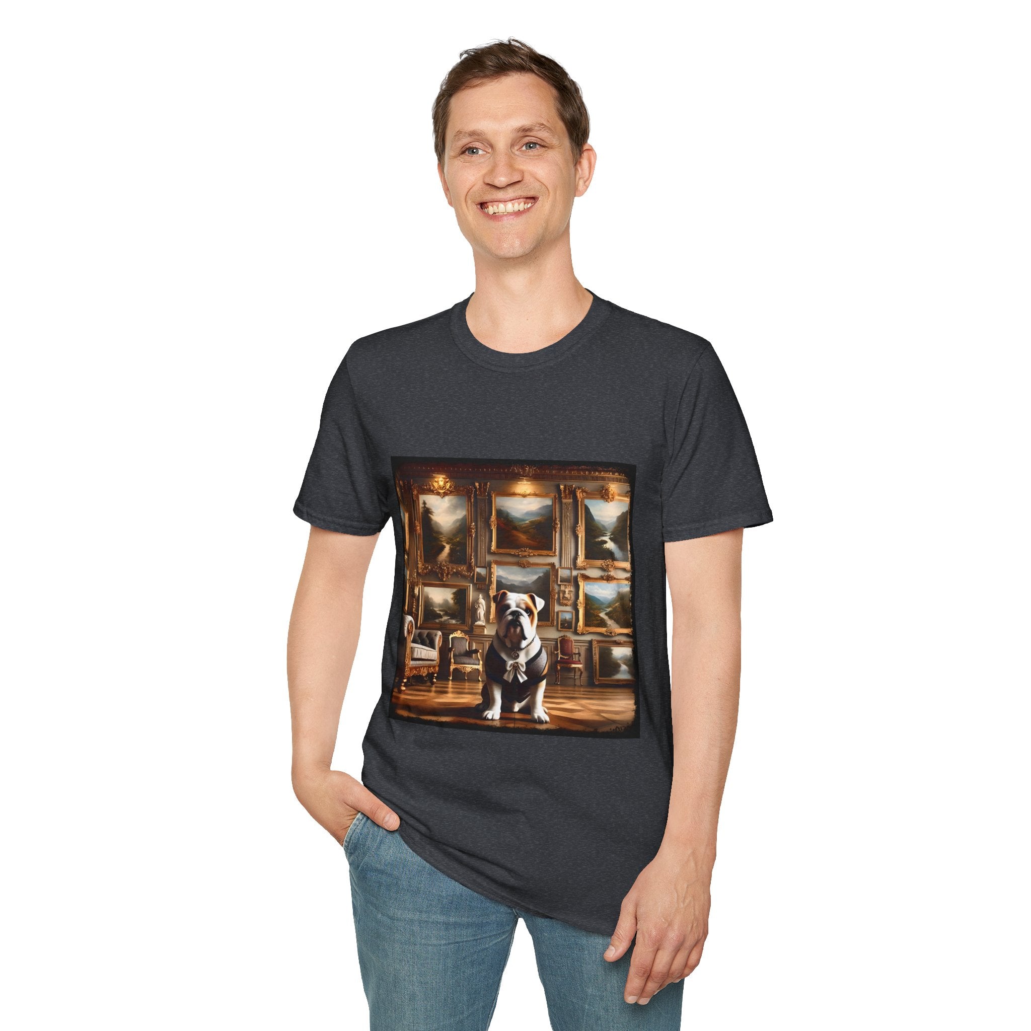 Bulldog Canvas Queen | Unisex Dog T-Shirt