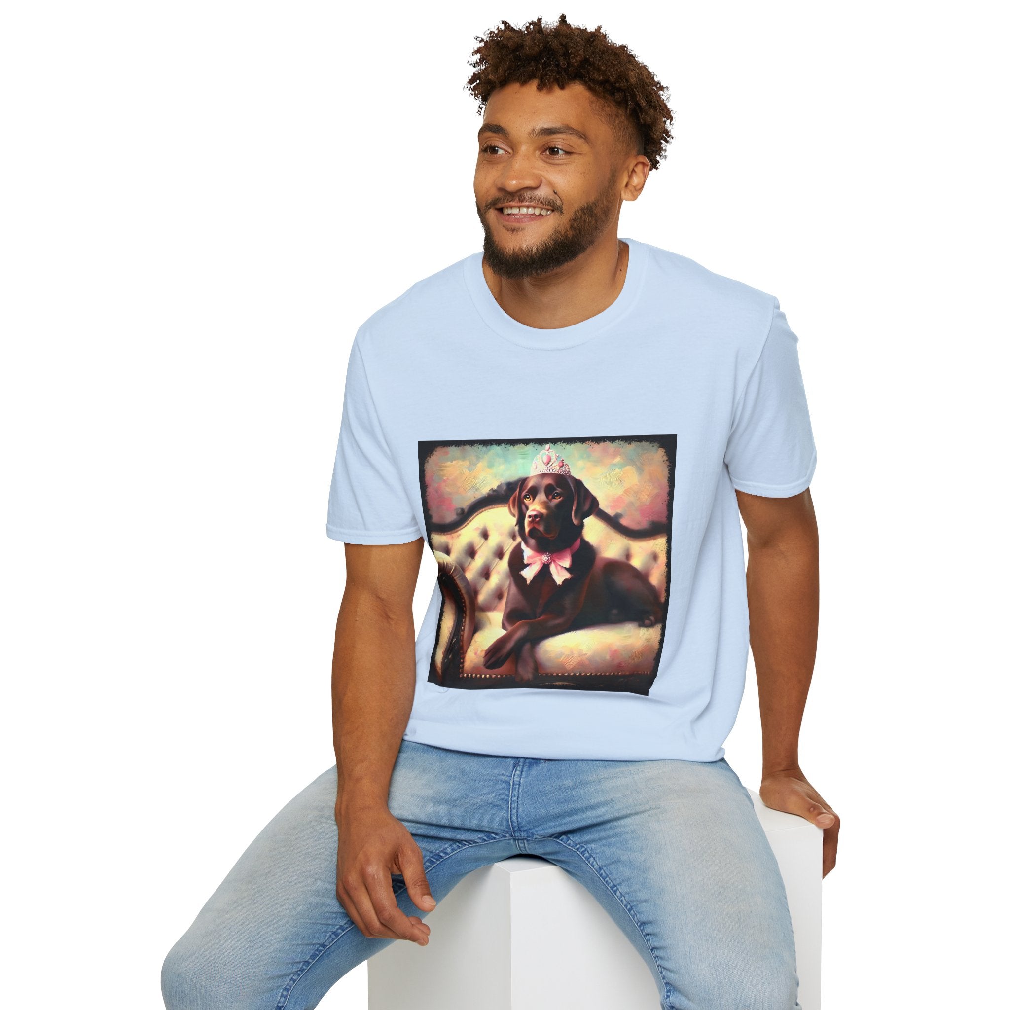 Labrador Retriever Poised Princess Classic | Unisex Dog T-Shirt