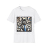 French Bulldog Shirt | B&W Blue Tie Dog Lover Tee