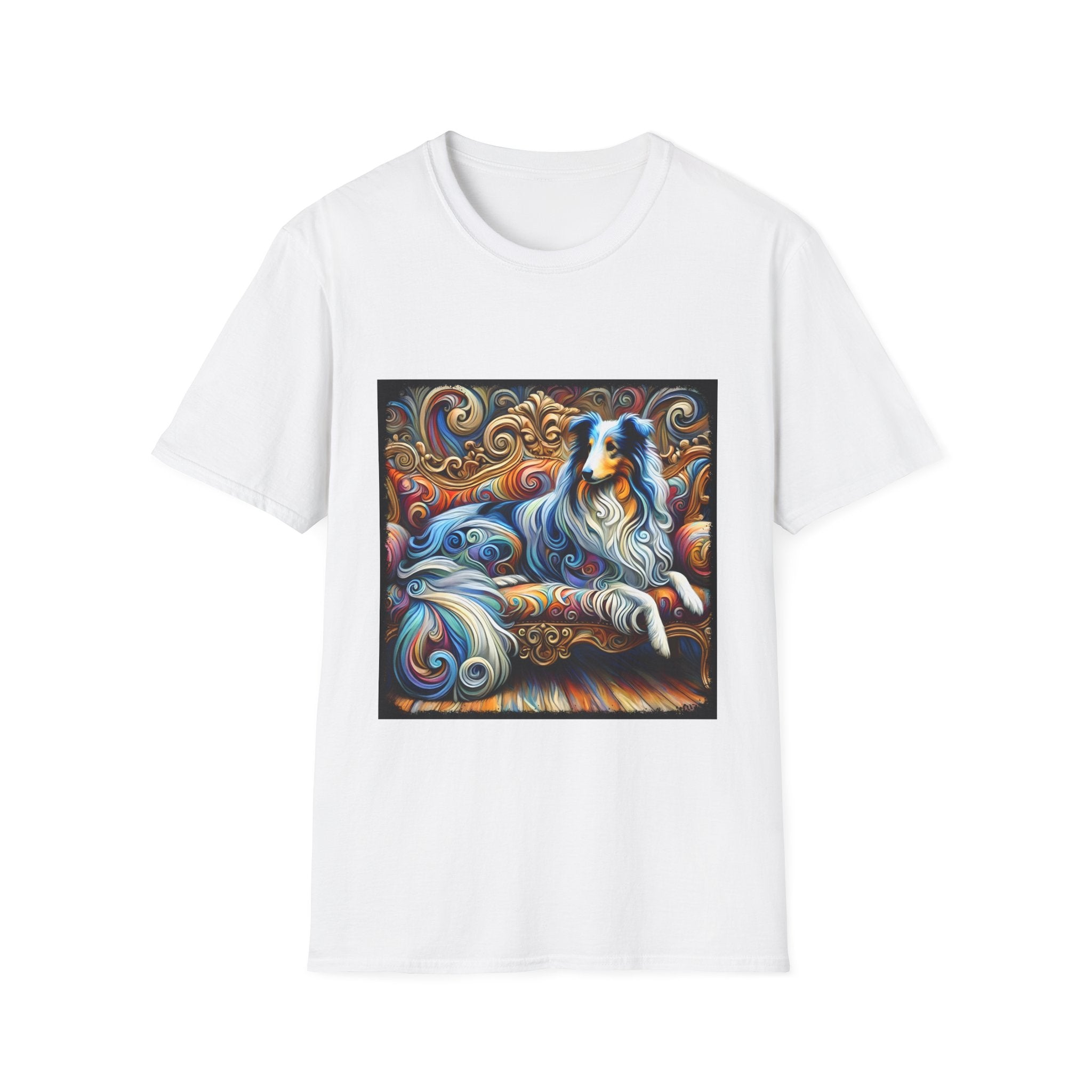 Collie Stunning Swirl | Unisex Dog T-Shirt