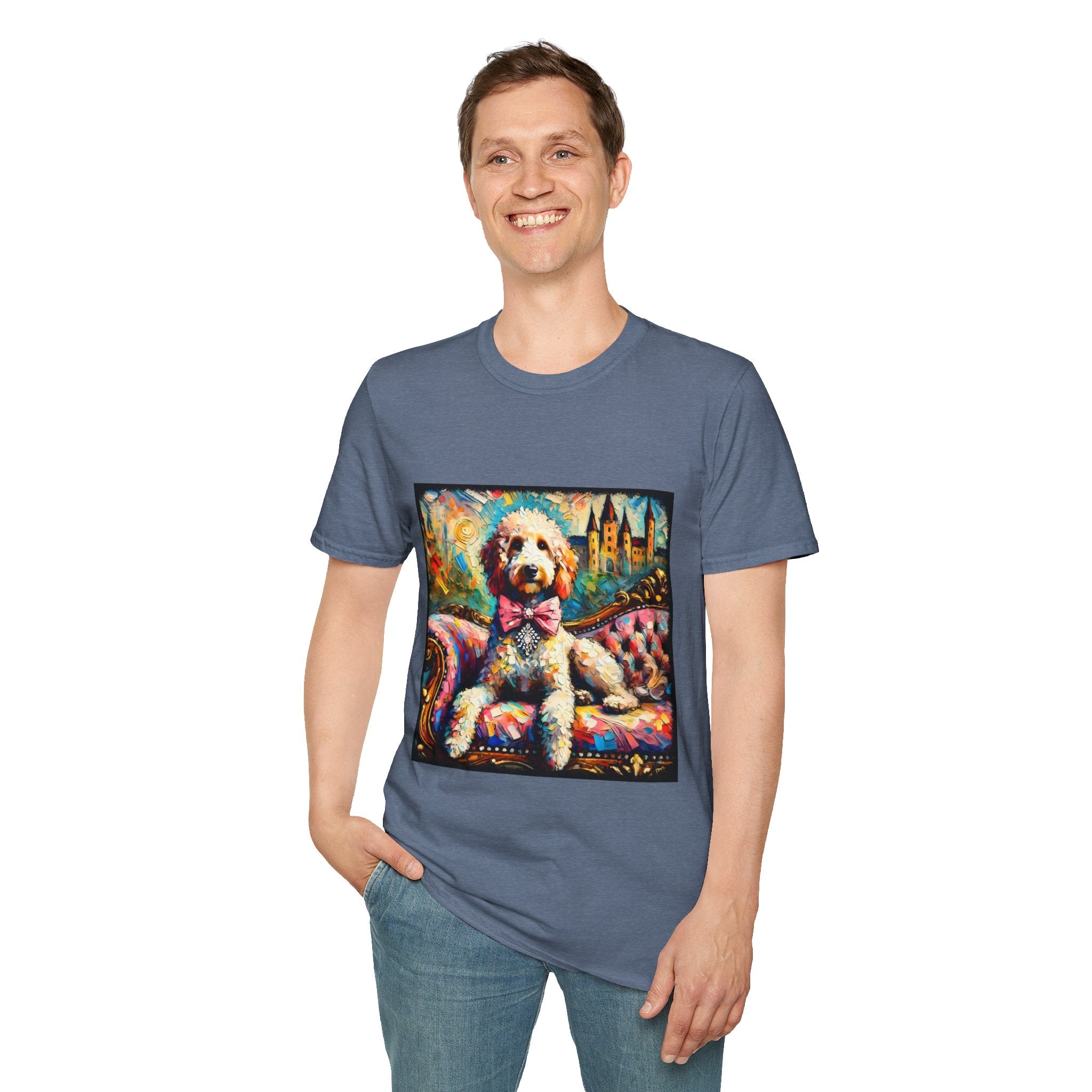 Labradoodle Diamond Princess Classic | Unisex Dog T-Shirt