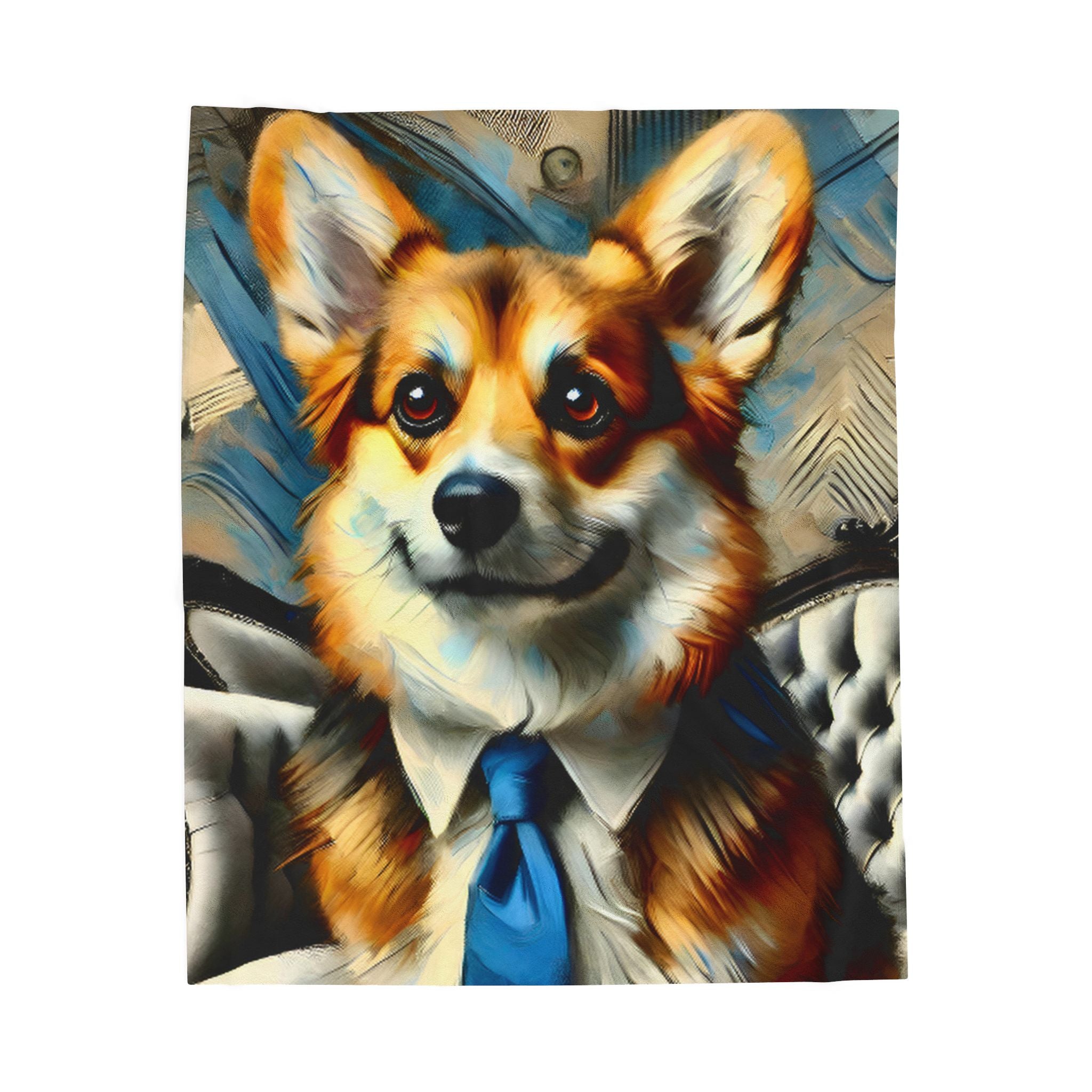 Pembroke Welsh Corgi Blanket | Classic Gent Dog Lover Gift