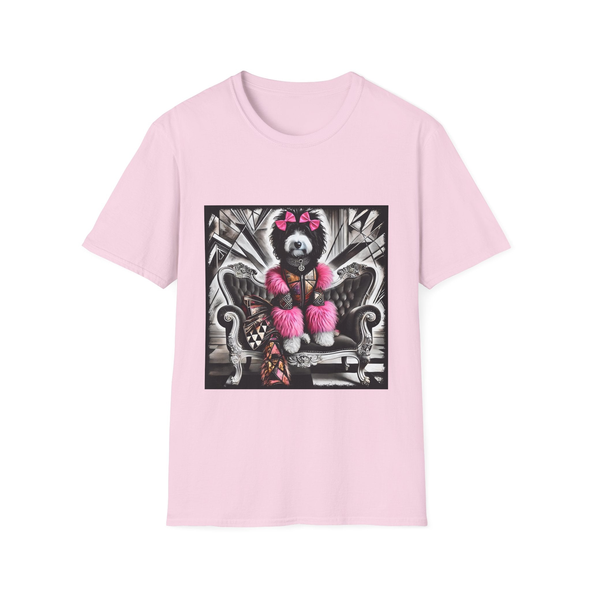Bernedoodle Bold Rock | Unisex Dog T-Shirt